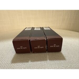 MAC Powder Kiss Liquid Lipcolour #997 OVER THE‎ TAUPE NIB  .17 fl oz Fast Ship